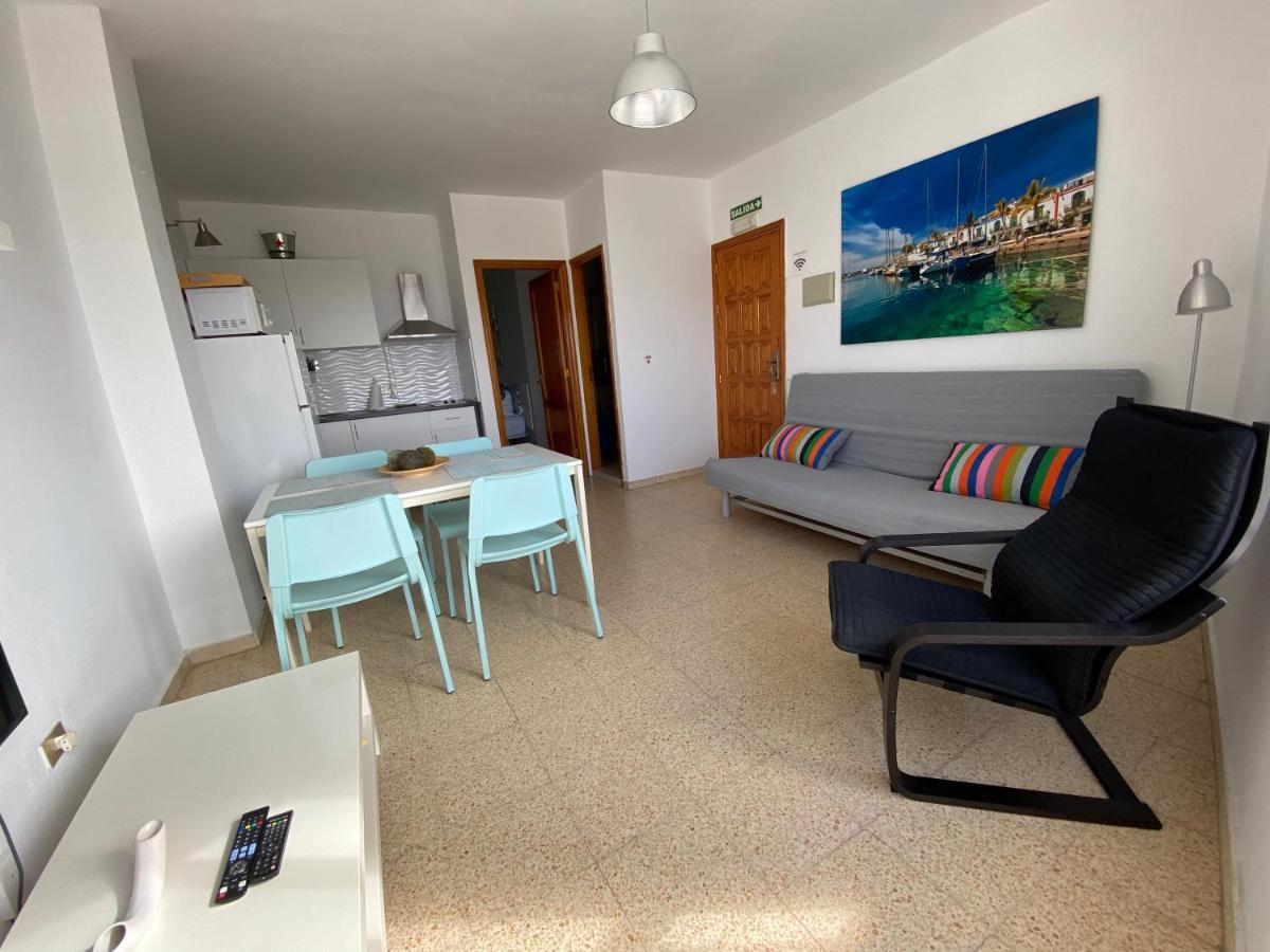 Las Brisas Mogan Apartamentos Puerto De Mogan Bagian luar foto